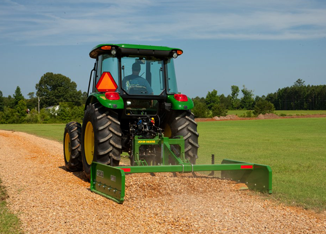 Tractor services, gravel driveway, gravel road repair